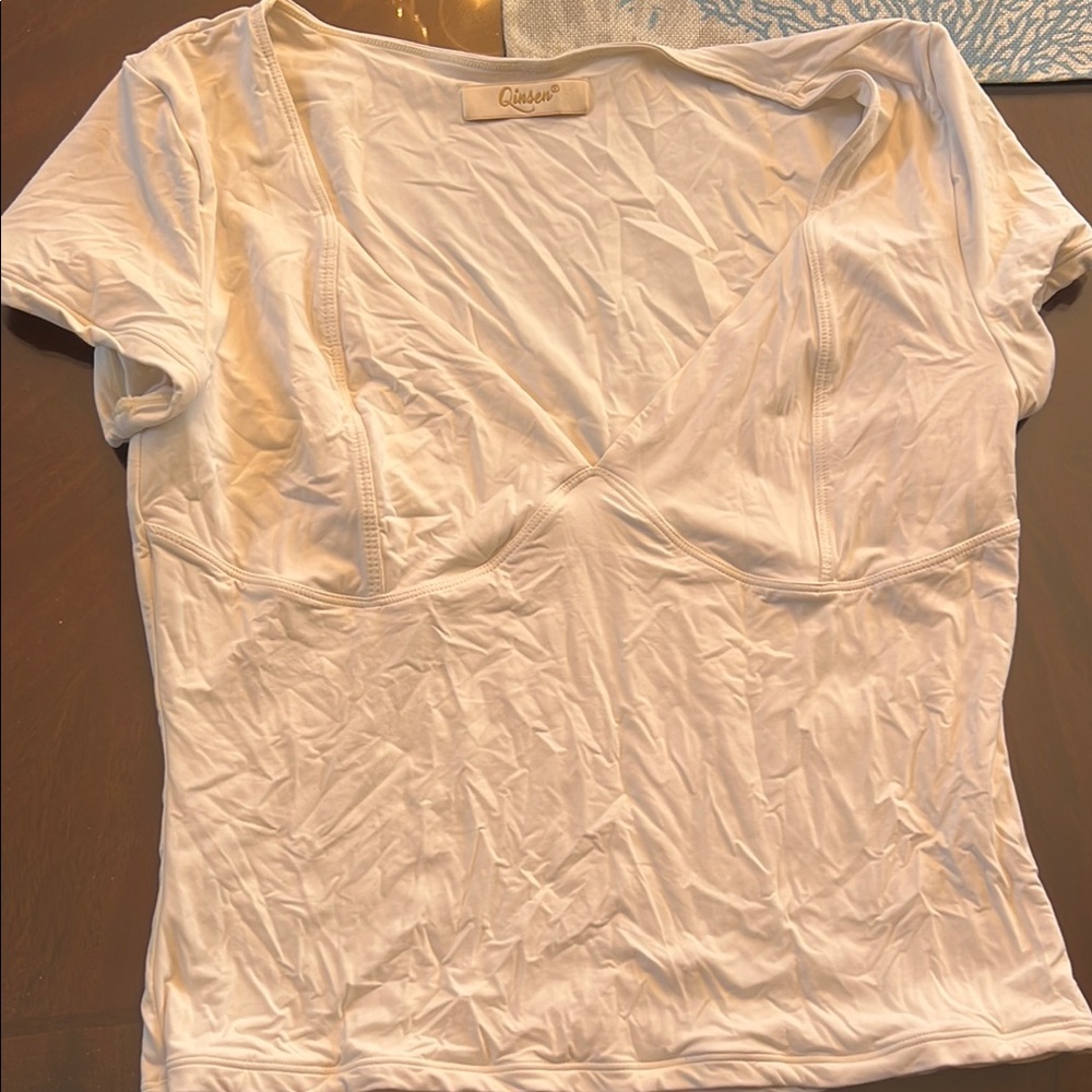 Classic White Women's Top